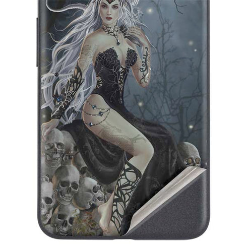 Gothic Queen with Silver Dragon by Nene Thomas Google Pixel 4a 5G Skin